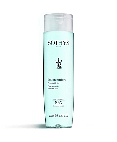 Sothys Comfort Cleansing Lotion - Тоник для чувствительной кожи с экстрактом хлопка и термальной водой 200 мл